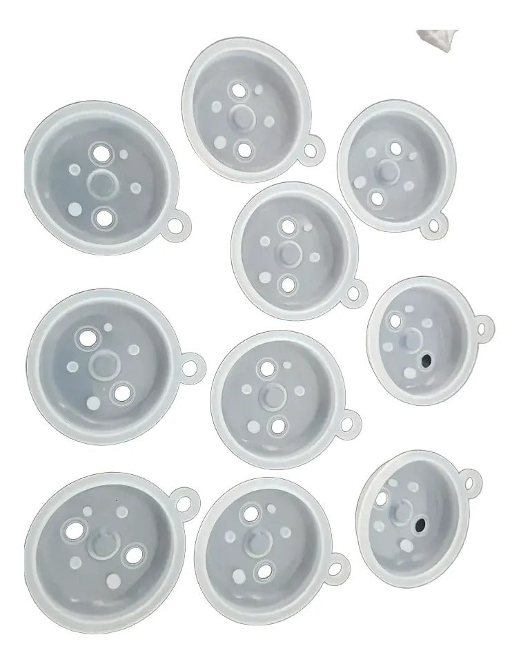 Membrana Redonda 50mm Calefon Junker/bosch Ionizado Wr10-16l Blanco Glp