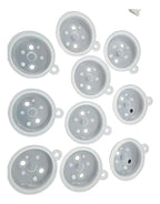 Membrana Redonda 50mm Calefon Junker/bosch Ionizado Wr10-16l Blanco Glp