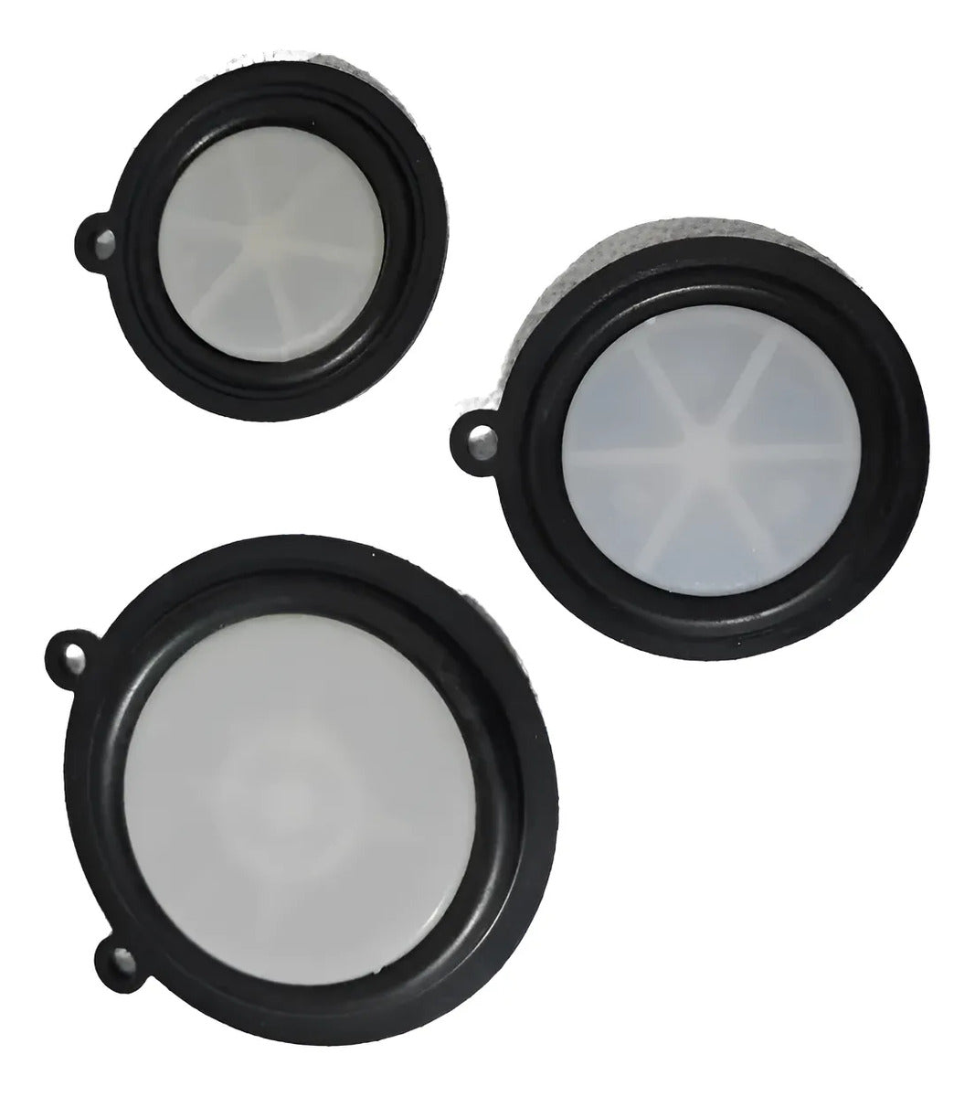 3 Repuesto Calefon Membrana 50-54-73mm Con Platillo Plastico