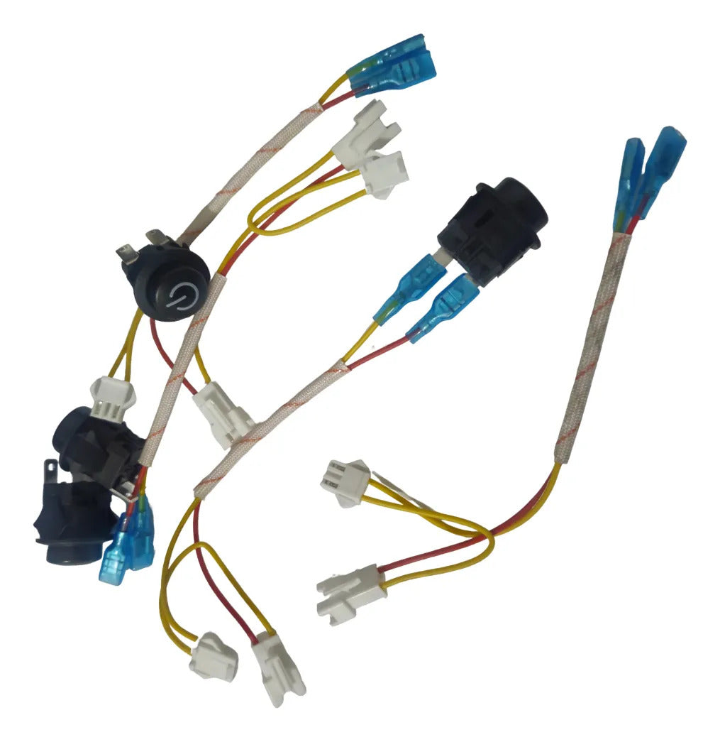 Interruptor Pulsador Calefont Splendid (10 Unidad). Blanco