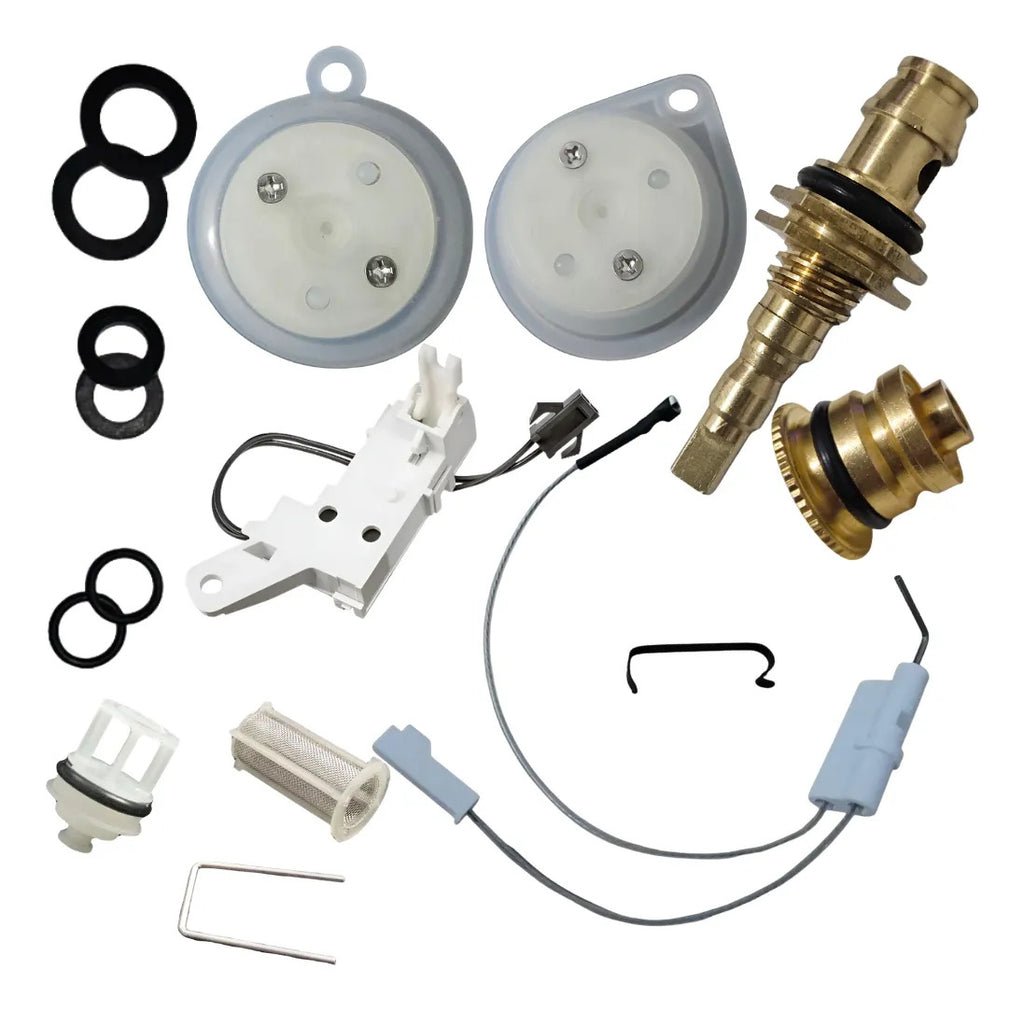 Kit Mantención Completa Fácil Calefón Junker/bosch Wr10-17