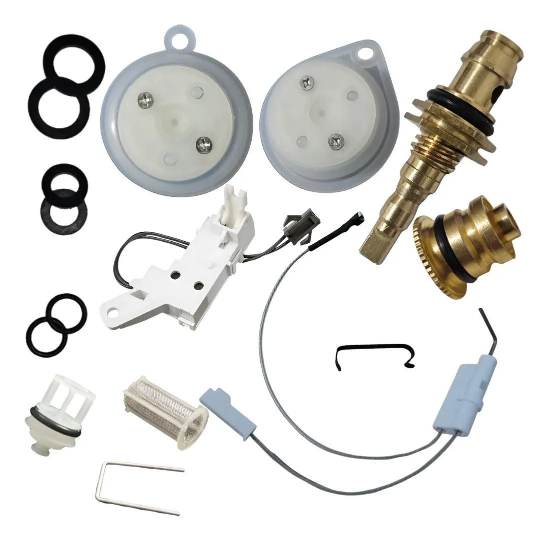 Kit Mantención Completa Fácil Calefón Junker/bosch Wr10-17