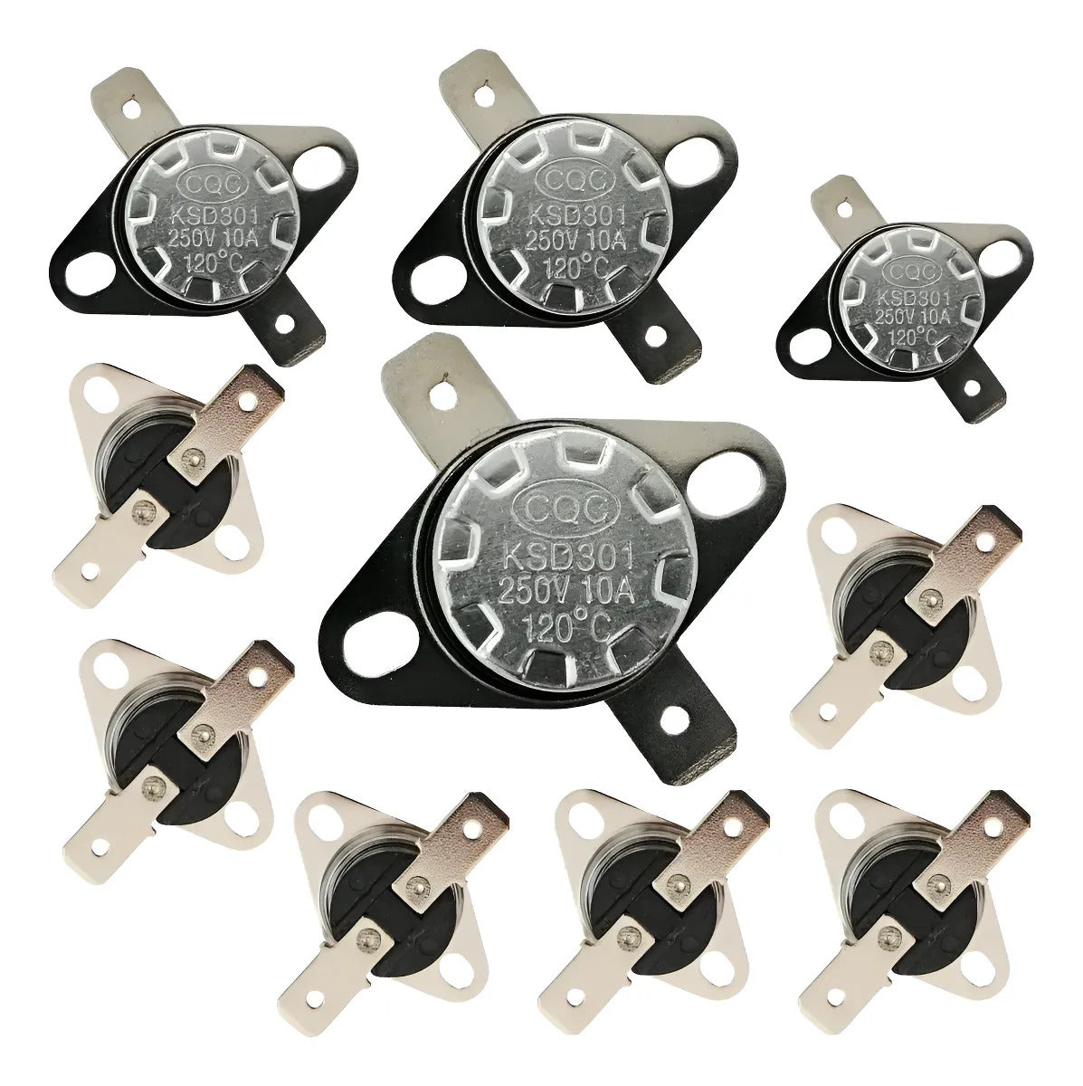 Sensor De Temperatura Calefón 120 Plano Automático 10 (uds) Blanco Glp