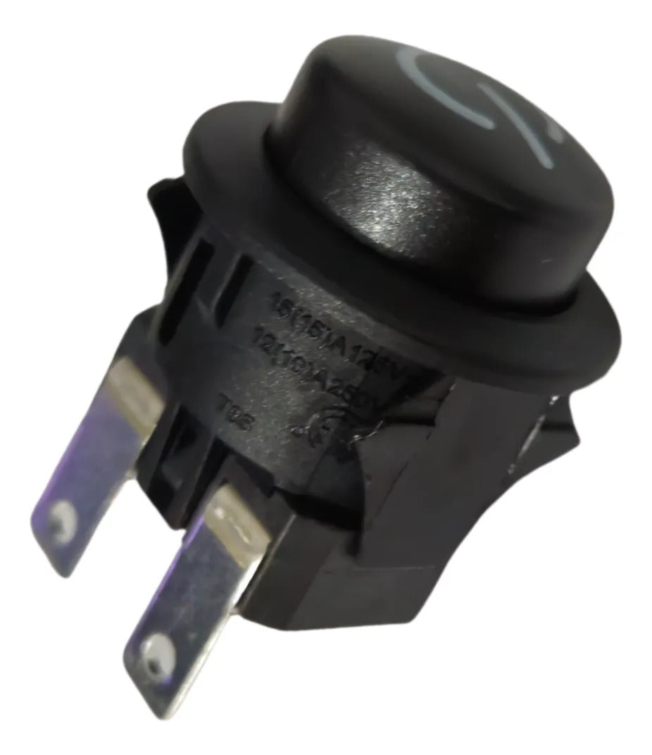 Interruptor Pulsador Calefont Splendid (10 Unidad). Blanco