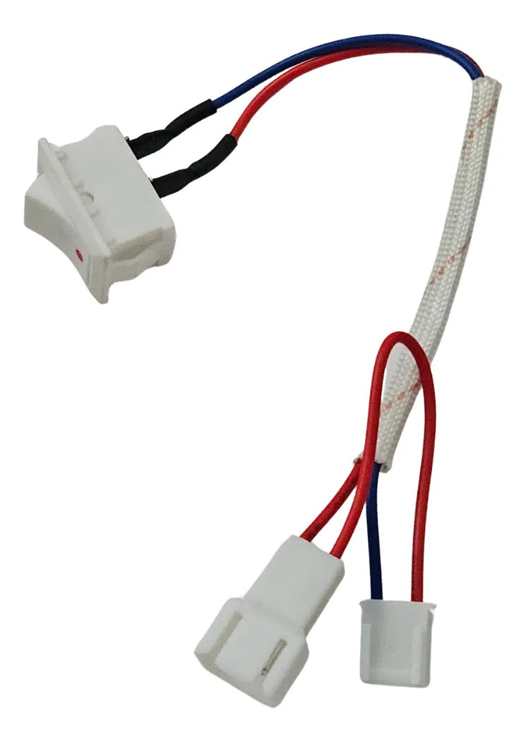 Interruptor On/off Con Cable Calefón Mademsa/trotter (1u.) Blanco Glp
