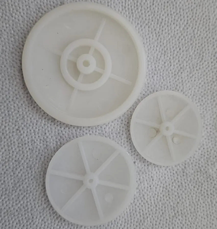 Platillos Plástico Para Calefón Con Multiválvulas 32-38-52mm
