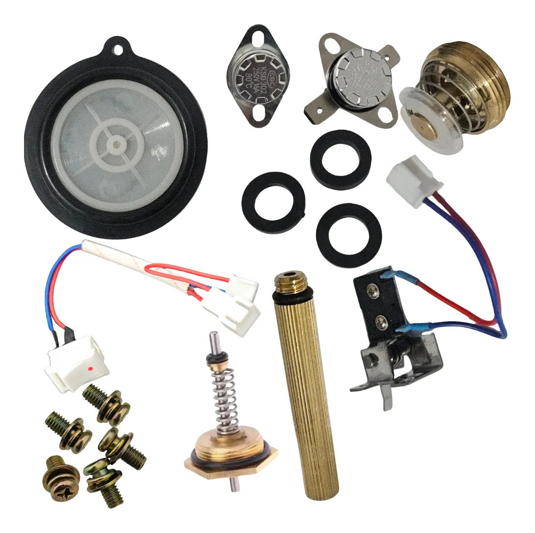 Kit Reparacion Completo Calefon Mademsa Vitality 13 Lts (1u) Blanco Glp