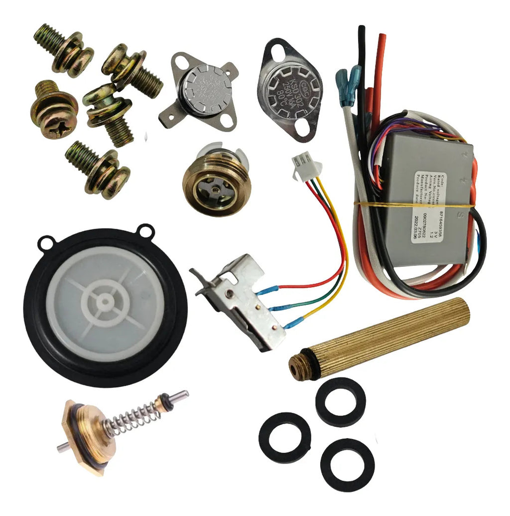 Kit Mantención Calefont Junkers Neckar W10, W13 (13 Y 14 L ) Blanco Glp