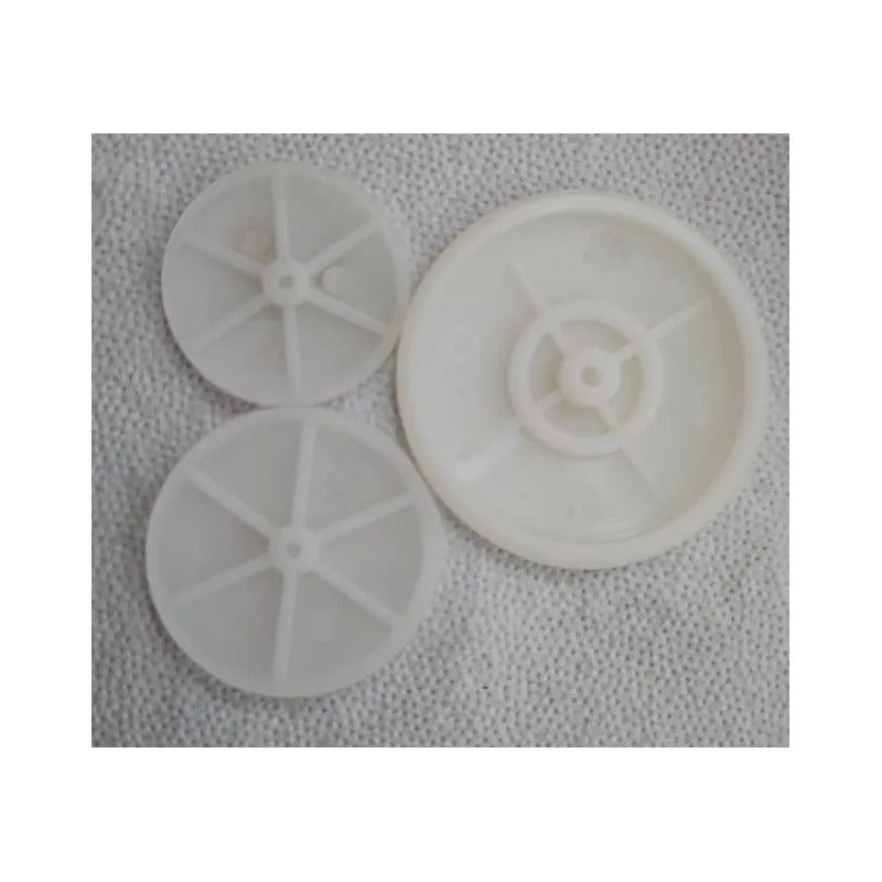 Platillos Plástico Para Calefón Con Multiválvulas 32-38-52mm
