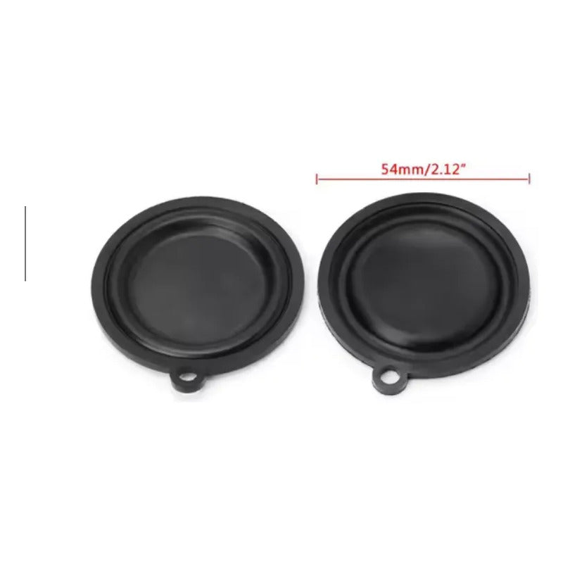2 Membranas 54 Mm Para Calefon Ionizado Blanco