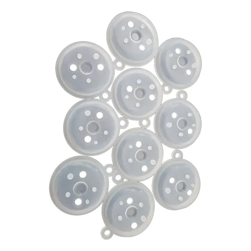 Membrana Redonda 50mm Calefon Junker/bosch Ionizado Wr10-16l Blanco Glp