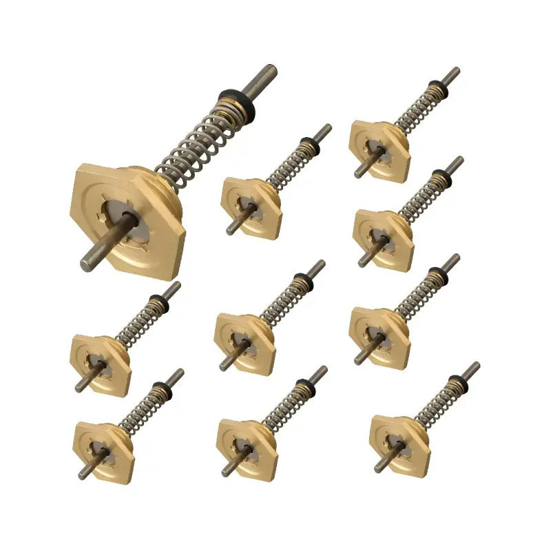 Pack 10 Prensa Estopa 12mm Para Calefont Sello Cromado