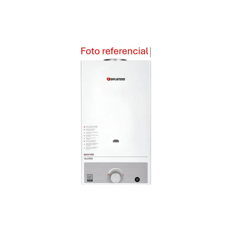 Interruptor Pulsador Calefont Splendid (1 Unidad). Negro